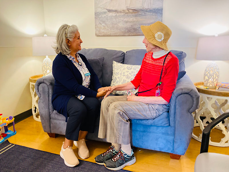 Behavioral health counseling session